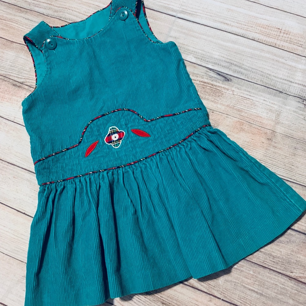 Adorable Vintage Alyssa Corduroy Jumper